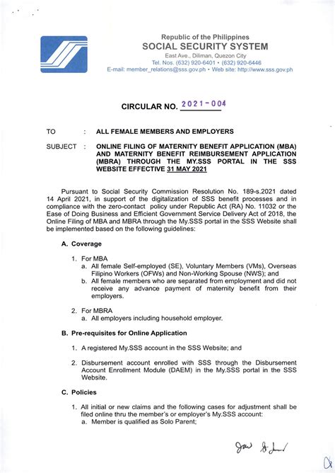 sss eprs|Social Security System submits SSS Circular No. 2021.